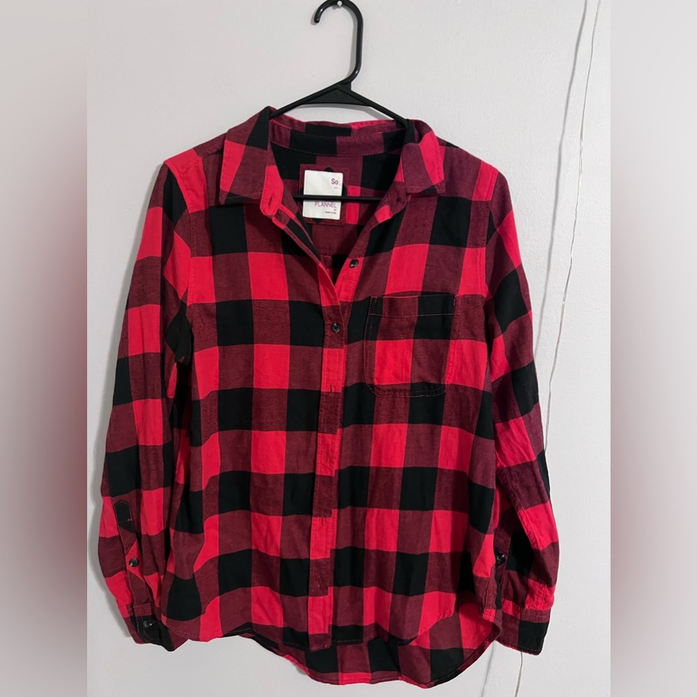 Red and black flannel